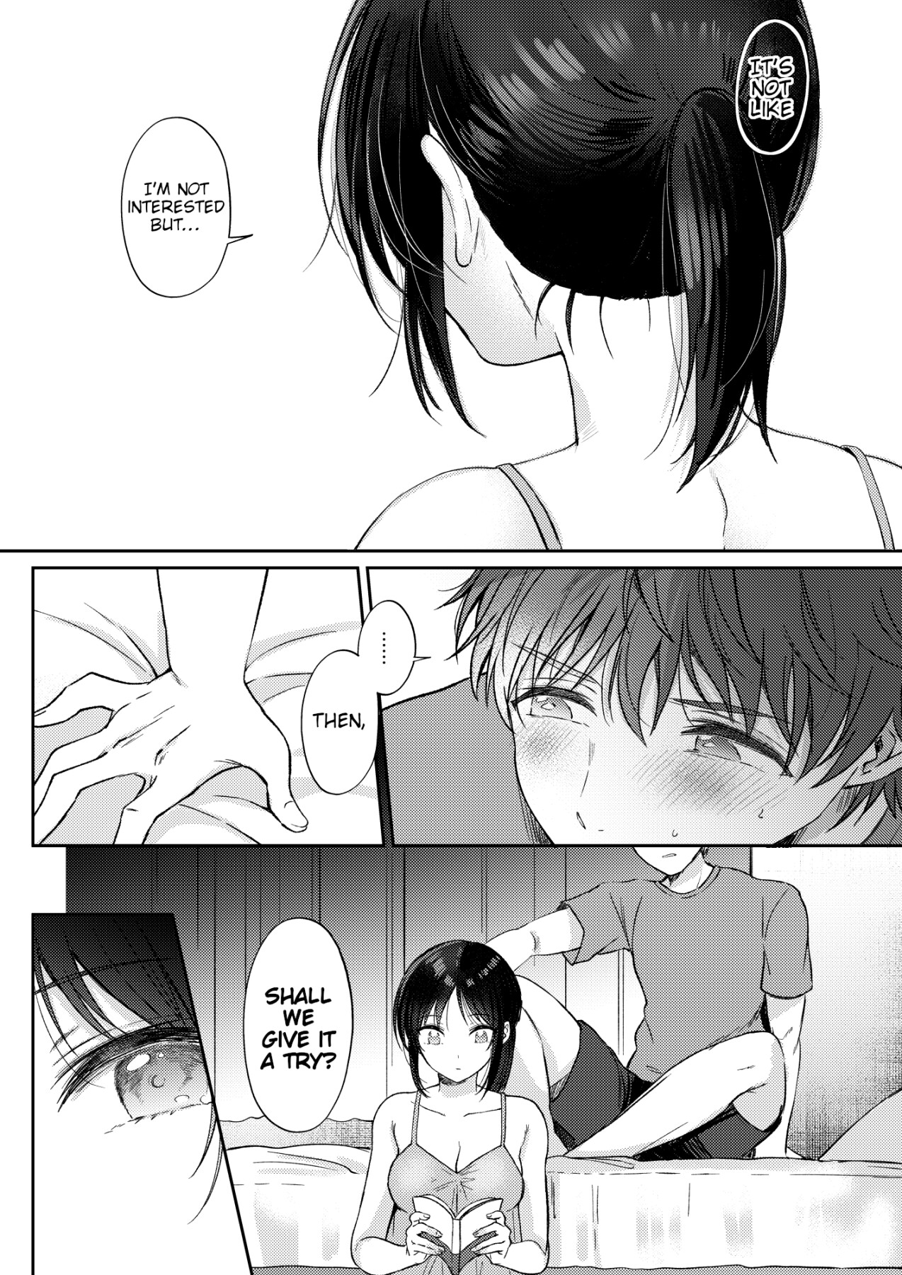 Hentai Manga Comic-I Tried Getting Laid With My Oblivious Childhood Friend Just Out of Curiosity-Read-29